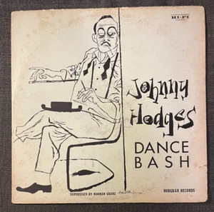 JOHNNY HODGES -Dance Bash ~NORGRAN 1024 [dg green label orig} DAVID STONE MARTIN - Imagen 1 de 5