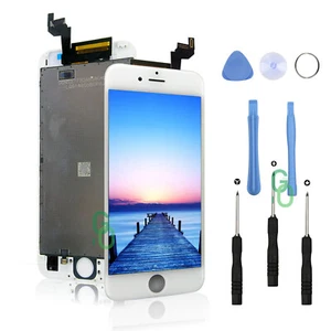 Für iPhone 6S LCD Bildschirm Ersatz 3D Touch Display Digitizer Baugruppe Weiß - Bild 1 von 6