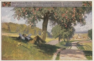 Paul Hey Künstler-AK Bei einem Wirte wundermild Volksliederkarte Nr. 53 2209025 - Picture 1 of 2