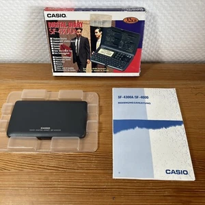 Casio 32KB Digital Diary SF-4300A Calculator Electronic Organizer Tested Working - Bild 1 von 3