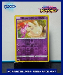 Milcery Reverse Holo 080/185 - Tarjeta Pokémon Vivid Voltage Pokémon COMO NUEVA ✅ - Imagen 1 de 2
