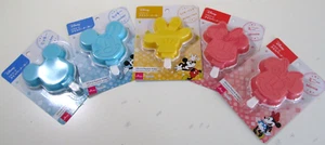 DISNEY SILICONE POPSICLE MAKER SHAPER MICKEY/MINNIE/MICKEY'S HAND LOT OF 5 NWT!! - Picture 1 of 5