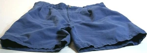 Tommy Hilfiger Mens Size 34 Blue Chinos Flat-Front Shorts B19-2075 - Picture 1 of 3