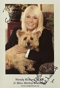 Eastenders: Wendy Richard - Foto postal promocional autografiada firmada - Imagen 1 de 4