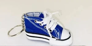 Mini 3D high top tennis shoe keychain key chain New tinietreasures key ring - Picture 1 of 6