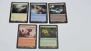 5 Utility Land - Zendikar - 1x of each - MP-NM - Sets - Magic MTG FTG - Picture 1 of 1