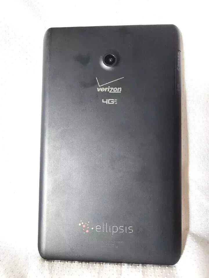 Verizon Ellipsis 8 QTAQZ3 16GB Wi-Fi 4G 8 inch Tablet - Black - Image 1 of 2