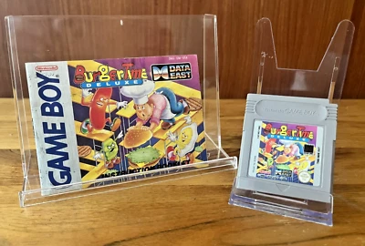 🍔 BURGER TIME DELUXE Gameboy Game + Manual Only (TESTED) 1990 🍔 - Image 1 of 3
