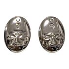 Fashion Earrings Anonymous Mask Venetian Mask Vintage Accessories