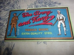 Vtg. Anchor Manufacture: The Army & Navy Needle Book - Picture 1 of 8