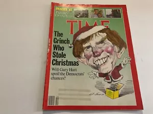 Vintage Time Magazine DECEMBER 28, 1987. - THE GRINCH WHO STOLE CHRISTMAS - Picture 1 of 3