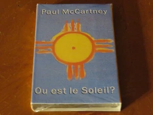 PAUL McCARTNEY - Ou Est Le Soleil? - Cassette Tape Single SEALED! no cd beatles - Picture 1 of 3