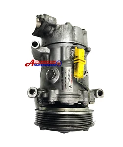 Compresor aire acondicionado CITROEN C2 C3 C4 PEUGEOT 206 207 307 107 1.1 1.4 1.6 16V SD6V12 - Imagen 1 de 3