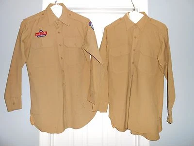 Lote de 2 Camisas de Vestir Uniforme Auxiliar Patrulla Aérea Para Hombres Talla 14 1/2 32 USAF Foto 1 de 4