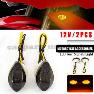 Señales de giro de montaje LED de humo para Honda CBR 600 F4i 2001~2006 CBR 600 F4 99~2000 Foto 1 de 4