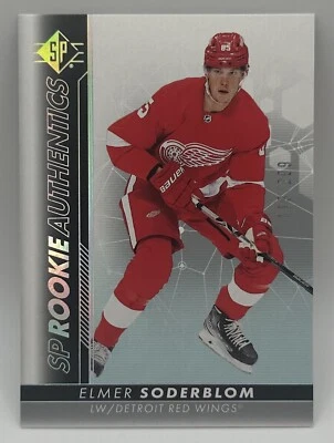 2022-23 Upper Deck SP Authentics 'Elmer Soderblom' #107 113 /299 Rookie SP - Image 1 of 2