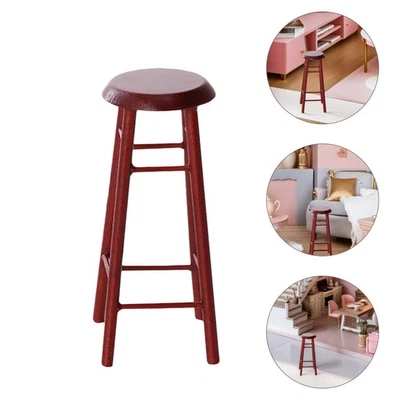  Mini House Miniature Dollhouse Accessories Furniture Toys Wooden - Bild 1 von 4