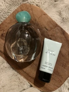 Acqua Di Gioia Giorgio Armani 100ml Spray Eau de Parfum 100ml, Shower Gel 50ml - Bild 1 von 6