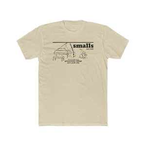 Small's Jazz Club NYC Jazz Restaurant Cotton Crew Tee - Picture 1 of 7