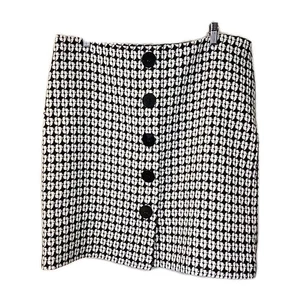 Isaac Mizrahi Damen Acryl Wolle geknöpft gerade Bleistiftrock Größe 18 - Bild 1 von 10