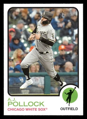A.J. Pollock 2022 Topps Heritage #611 Chicago White Sox - Image 1 of 2