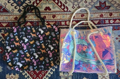 Bolso de Mano Disney Stitch & Aristocats Figaro Cats Viaje Playa Equipaje de Mano 2  Foto 1 de 4