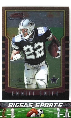 Emmitt Smith 2000 Bowman cromo #123 Dallas Cowboys Foto 1 de 2
