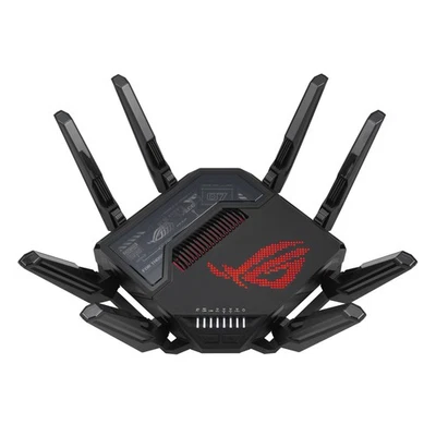 ASUS ROG Rapture GT-BE98 WiFi 7 Gaming Router WLAN BE24000 Quadband, 7x LAN, 8x - Bild 1 von 4