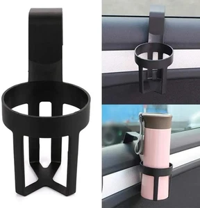 Portabotellas de bebida multifuncional grande negro para tablero de ventana interior de automóvil - Imagen 1 de 12