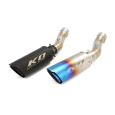 For Honda CBR500R CB500F CB500X 2017-2025 Exhaust Mid Pipe 2" Muffler DB Killer - Image 1 of 4