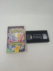 Pokémon : The First Movie - Mewtwo Vs. Mew (VHS, 2000) Tested READ Description - Foto 1 di 11