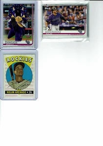 Set squadra Opening Day Baseball 2019 Colorado Rocklies (7) carte base + più altro + - Foto 1 di 1