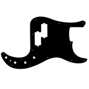 Pickguard Fender 2005-On MIM Deluxe Active Special P bass matte black - Picture 1 of 1