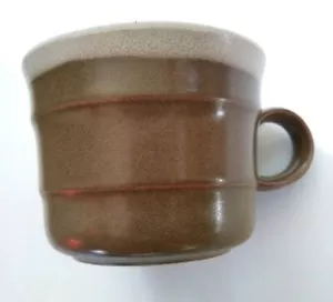 Tazza tazza caffè Mikasa Country Manor gres maculato marrone 8 oz Giappone J1000 - Foto 1 di 4