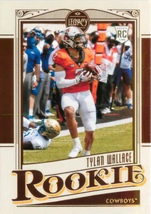 Tylan Wallace RC 2021 Legacy Football Rookie Card #157 Oklahoma State Cowboys - Picture 1 of 2