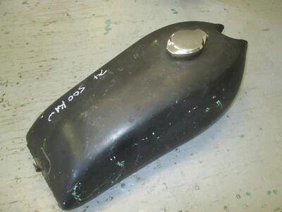 DE COLECCIÓN OEM KAWASAKI 1974 H1 500 TRIPLE TANQUE DE GASOLINA 51001-082 / TAPA 51048-007 Foto 1 de 4