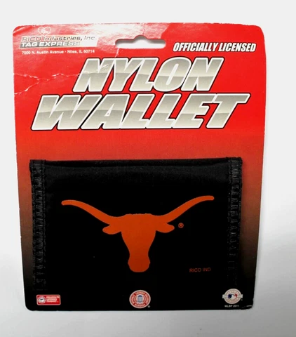 NCAA Rico Industries Nylon Trifold Wallet University of Texas Cover