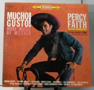 Percy Faith & Orchestra Mucho Gusto More Music of Mexico 1961 Columbia CS8439 NM - Bild 1 von 4