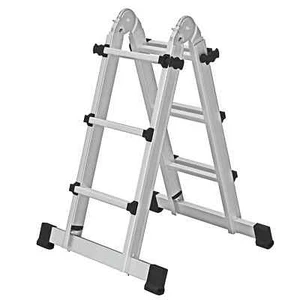 Munk Teleskopleiter 4-teilig mit Traverse - Bild 1 von 1
