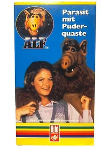 ALF - Parasit mit Puderquaste - VHS Video BOX - 1988 - INKgrafix Toys - Bild 1 von 3