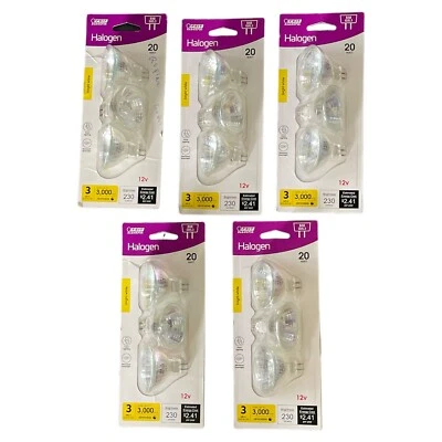 FEIT Electric 12V 20W GU5.3 Bright White Dimmable 230 Lumens  Light Bulbs (PZ) - Image 1 of 4