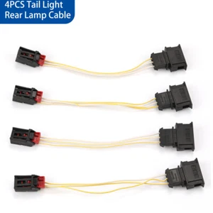4PCS OEM 3Pins LED Tail Light Conversion Cable Harness For VW Golf 6 7N0 972 703 - Picture 1 of 6