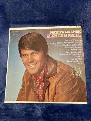 1968-GLEN CAMPBELL~Wichita Lineman (ST-103)~12" Vinyl Record LP - Image 1 of 4