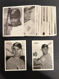 2001 Bowman Heritage Florida Marlins Team Set 15 Cards With SP Miguel Cabrera  A - Picture 1 of 3
