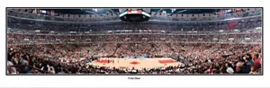 NBA Chicago Bulls United Center 1997 Finals Foul Shot Panoramic Poster 3003 - Picture 1 of 5