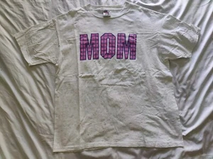 Vintage Oneita Shirt XL MOM Single Stitch - Picture 1 of 6