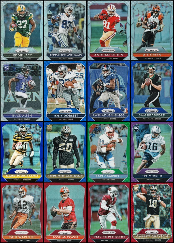 2015 Panini Prizm PARALLEL INSERTS Pick Your Player(s) See Description - Image 1 of 1