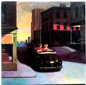 Orchestral Manoeuvres In The Dark – Crush - Vinyl LP 1st 1985 A&M 1985 SHRINK - Imagen 1 de 8