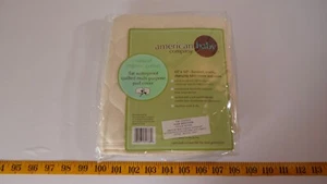 American Baby Co Flat Waterproof Quilted Multi-purpose Pad Cover 15" X 33" - Picture 1 of 2