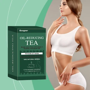 Ölreduzierender Tee - 10 Kräuteröl Reinigungstee Leber Detox Tee Leberreinigung Tee - Bild 1 von 10